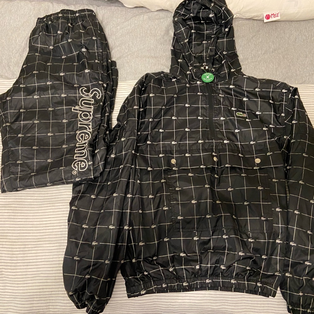 Lacoste supreme track suit